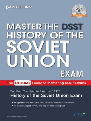 cover image of Master the DSST History of the Soviet Union Exam